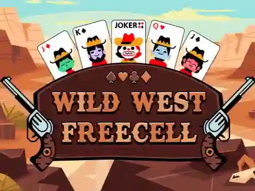 Mäng Wild West Freecell Internetis