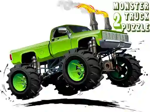 Mäng Monster Truck Puzzle 2 Internetis
