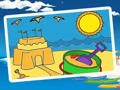 Mäng Summer Coloring Pages Internetis