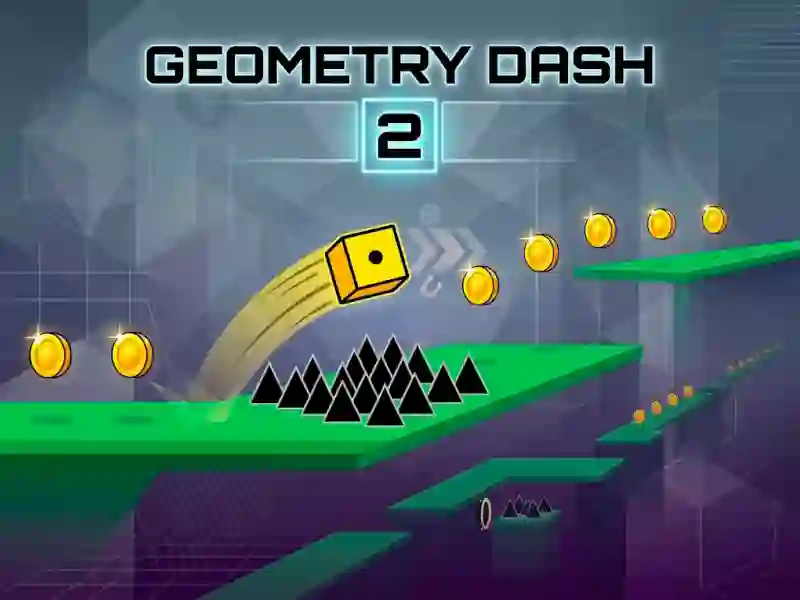 Mäng Geometry Dash 2 Internetis
