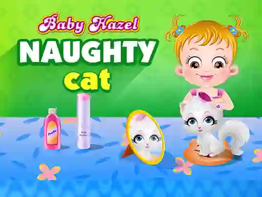 Mäng Baby Hazel - naughty cat Internetis