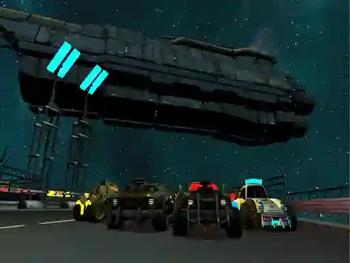 Mäng Moon Car Stunt Internetis