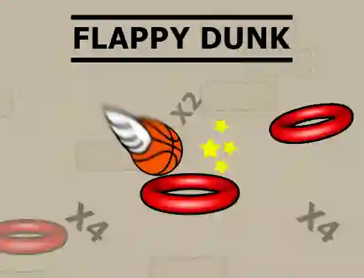 Mäng Flappy Dunk Internetis