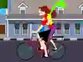 Mäng Cycling Kiss Internetis