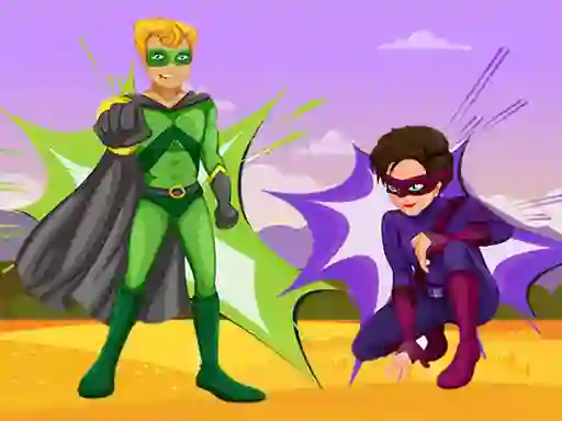 Mäng Superheroes Jigsaw Internetis