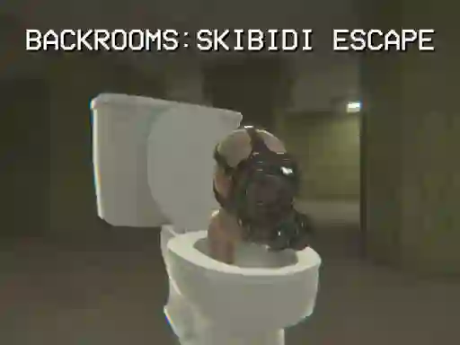 Mäng Backrooms: Skibidi Escape Internetis