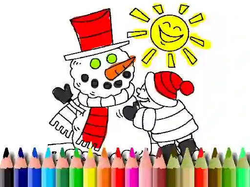Mäng Back To School: Winter Time Coloring Internetis