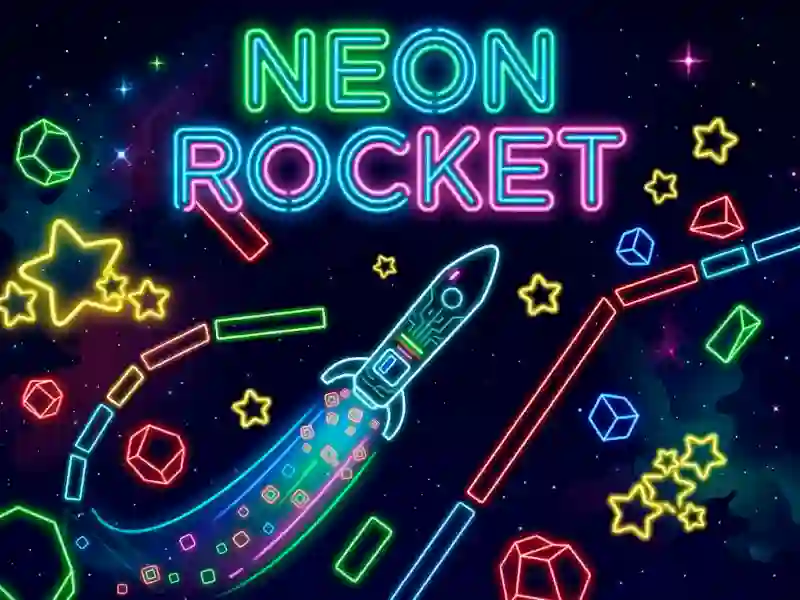 Mäng Neon Rocket Internetis