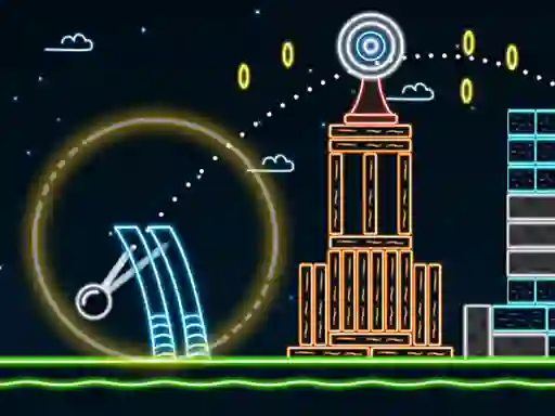 Mäng Neon Catapult Internetis