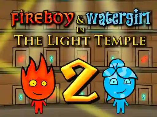 Mäng Fireboy & Watergirl 2 in Light Temple Internetis