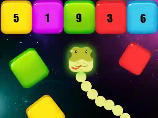 Mäng Snake Blocks and Numbers Internetis