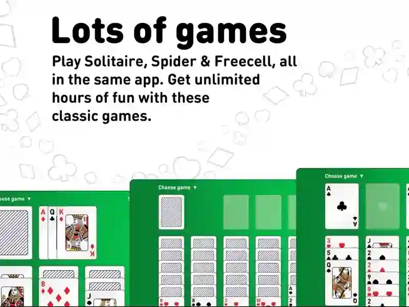 Mäng Solitaire collection: klondike, spider & freecell Internetis