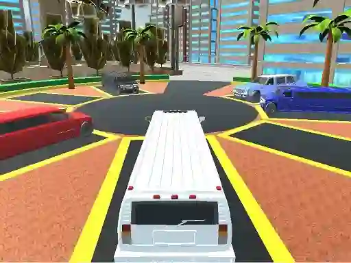Mäng Luxury Limo Taxi Driver City Internetis
