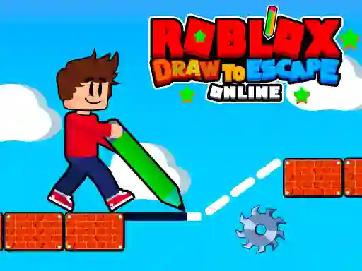 Mäng Roblox Draw to Escape Online Internetis
