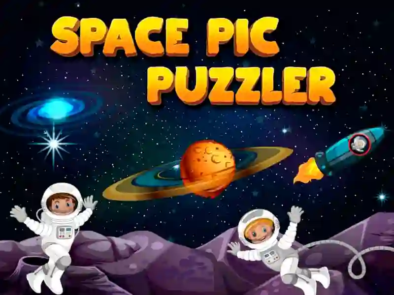 Mäng Space Pic Puzzler Internetis