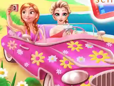 Mäng Princesses Road Trip Fun Internetis