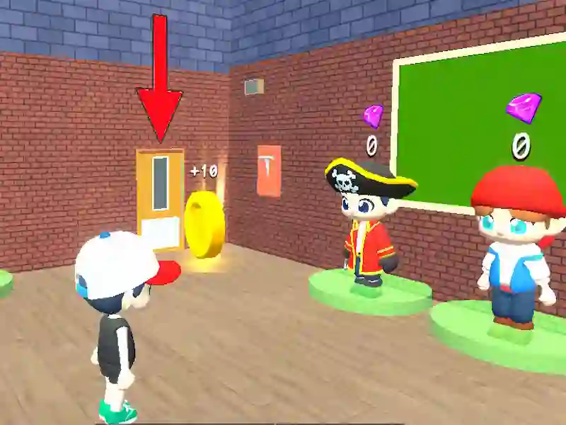 Mäng School Escape Obby Internetis