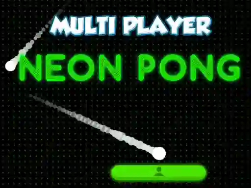 Mäng Neon Pong Multi Player Internetis