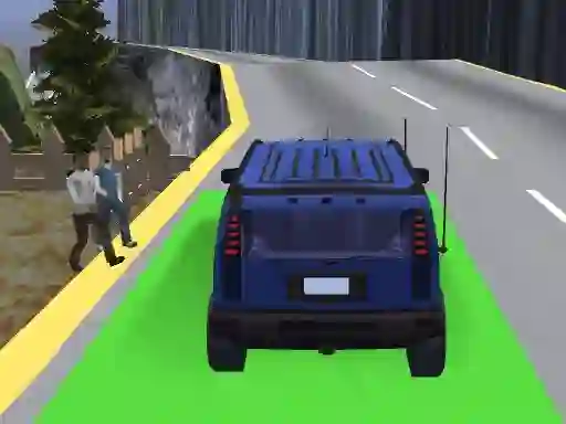 Mäng Uphill Jeep Driving Internetis