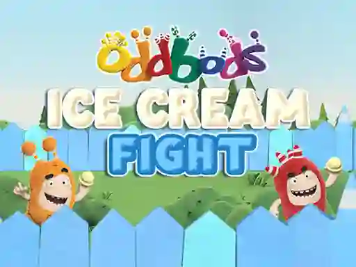 Mäng Oddbods Ice Cream Fight Internetis