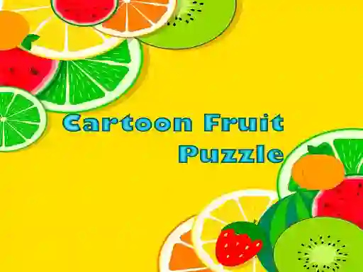 Mäng Cartoon Fruit Puzzle Internetis
