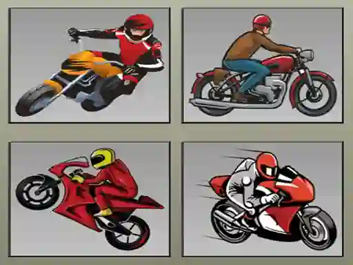 Mäng Racing Motorcycles Memory Internetis