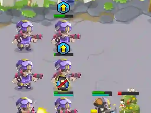 Mäng Squad Defense Internetis