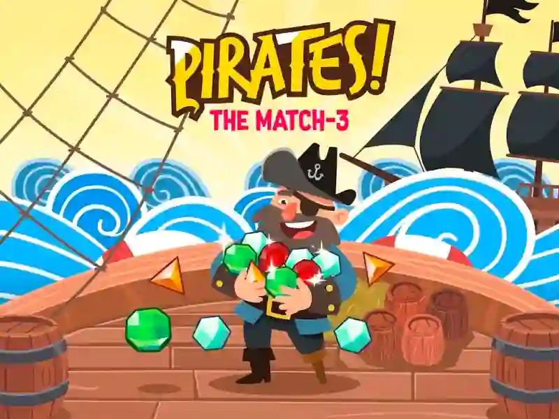 Mäng Pirates! The Match-3 Internetis