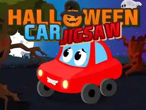 Mäng Halloween Car Jigsaw Internetis