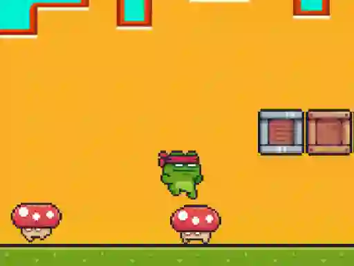 Mäng Ninja Frog Adventure Internetis