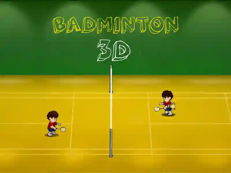 Mäng Badminton 3D Internetis