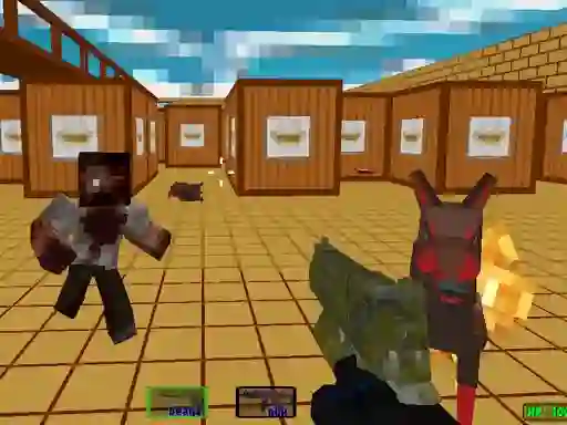 Mäng Pixel Swat Zombie Survival Internetis