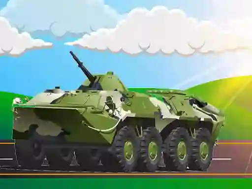 Mäng Military Vehicles Jigsaw Internetis
