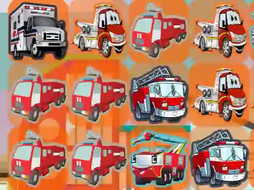 Mäng Emergency Trucks Match 3 Internetis