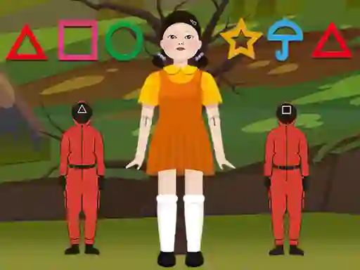 Mäng Squid Hidden Signs Internetis