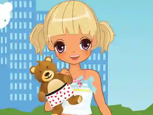 Mäng Little Girl Dress Up Internetis