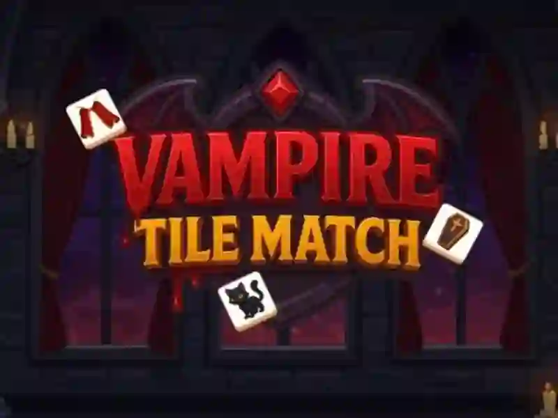 Mäng Vampire Tile Match Internetis