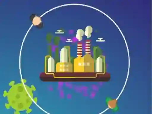 Mäng Corona Virus Escape Internetis