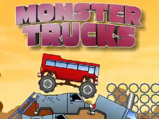 Mäng Monster Trucks Challenge Internetis