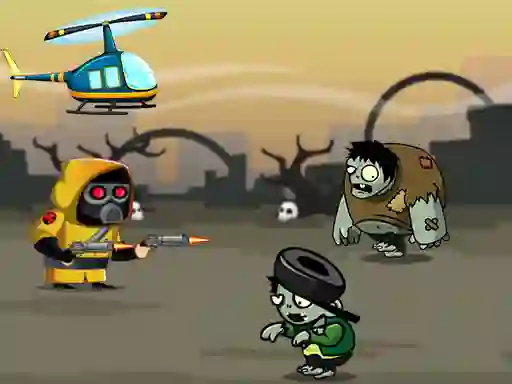 Mäng Crazy Zombie Hunter Internetis