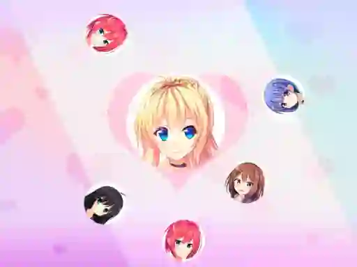 Mäng Anime Love Balls Girls Internetis