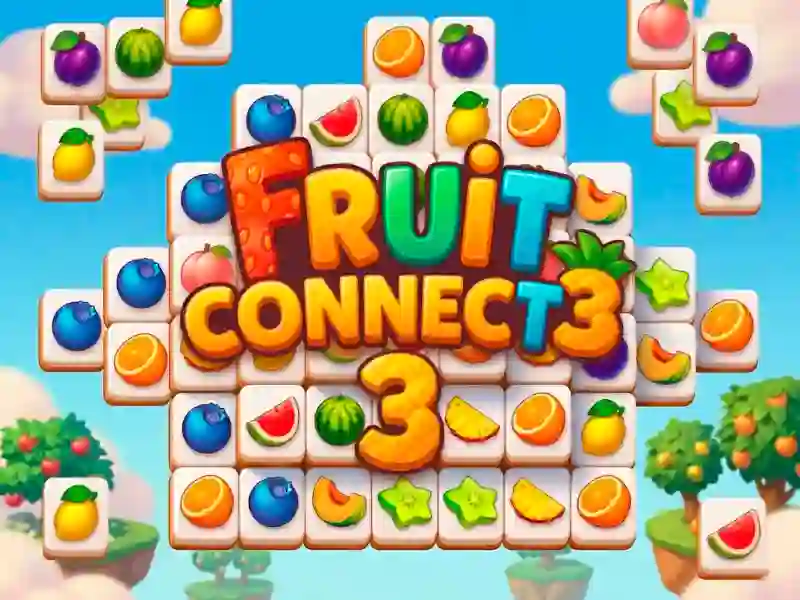 Mäng Fruit Connect 3 Internetis