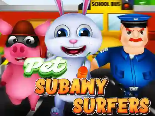 Mäng Pet Subway Surfeurs Internetis