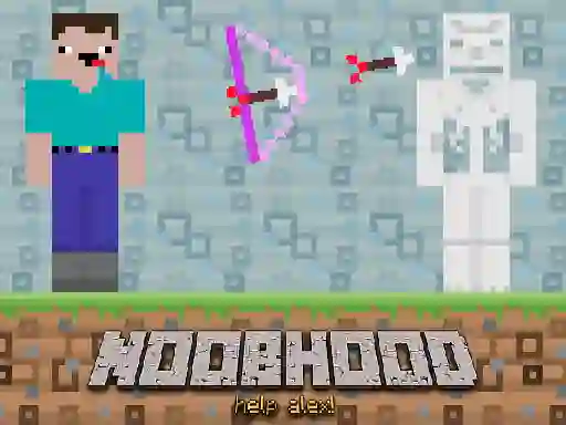 Mäng NoobHood help Alex! Internetis