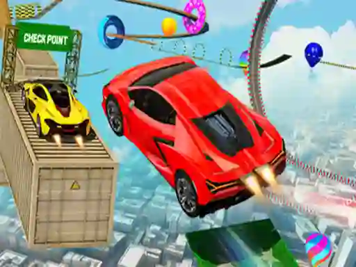Mäng Crazy Car Stunt Descent GT Internetis