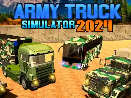 Mäng Army Truck Simulator 2024 Internetis