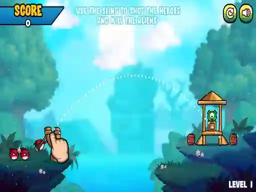 Mäng Angry Battle Birds Mania Internetis