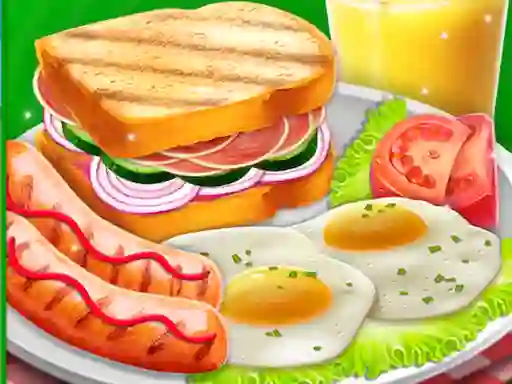 Mäng 3D Breakfast Prapare Internetis