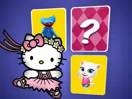 Mäng Hello Kitty Memory Card Match Internetis