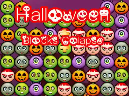 Mäng Halloween Block Collapse Internetis